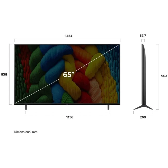 Телевизор LG NanoCell NANO81 65NANO81A6A Телевизор LG NanoCell NANO81 65NANO81A6A