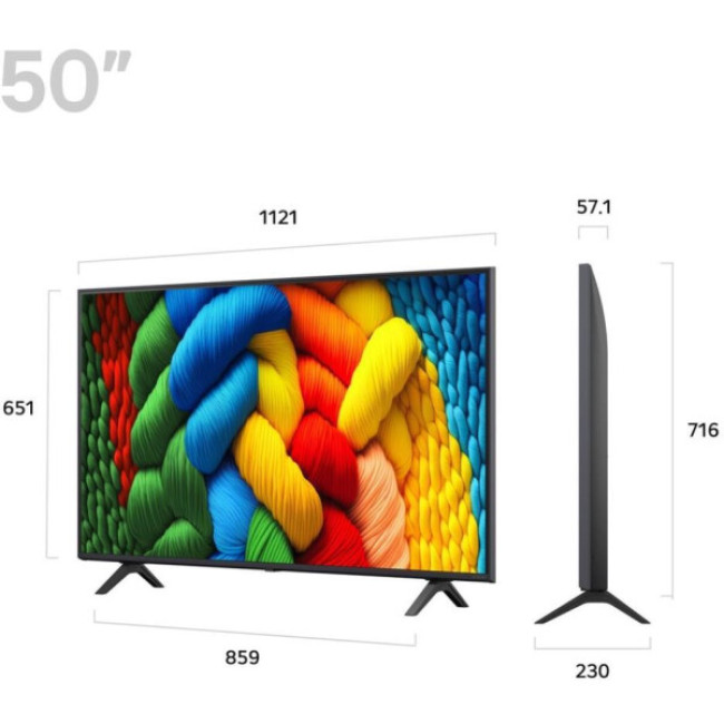 Телевизор LG NanoCell NANO80 50NANO80A6B Телевизор LG NanoCell NANO80 50NANO80A6B