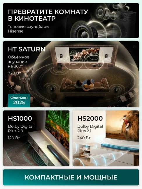 Телевизор Hisense 55E7Q Телевизор Hisense 55E7Q