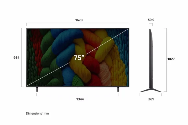 Телевизор LG NanoCell NANO81 75NANO81A6A Телевизор LG NanoCell NANO81 75NANO81A6A