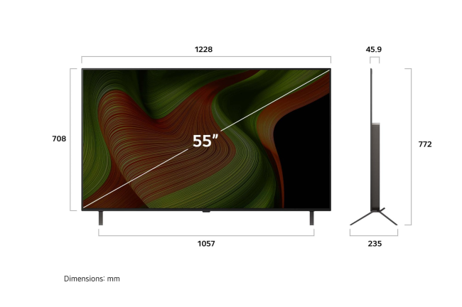 Телевизор LG OLED AI B5 OLED55B5RLA Телевизор LG OLED AI B5 OLED55B5RLA