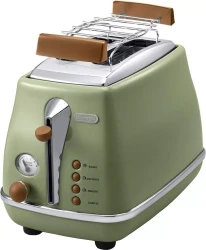 Тостер DeLonghi Icona Vintage CTOV2103.GR - фото