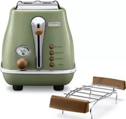 Тостер DeLonghi Icona Vintage CTOV2103.GR - фото2