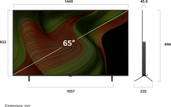 Телевизор LG OLED AI B5 OLED65B5RLA - фото2, картинка2 Телевизор LG OLED AI B5 OLED65B5RLA - фото2