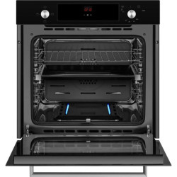 Газовый духовой шкаф Weissgauff WGO 706 D Black Glass - фото2