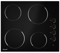 Электрическая варочная поверхность Weissgauff HV 640 BK - фото