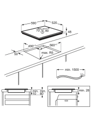 Индукционная варочная панель Electrolux LIB60420CK - фото2