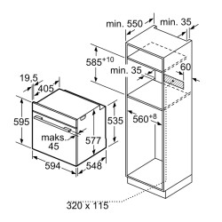 Духовой шкаф Bosch HBG7341W1 - фото2