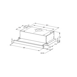 Вытяжка Weissgauff TEL 600 White Glass - фото2