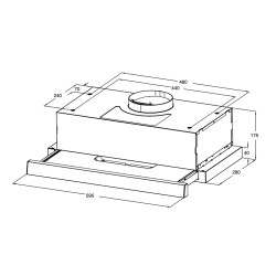 Вытяжка Weissgauff TEL 06 1M WM - фото2