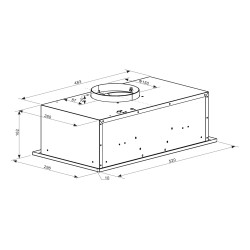Вытяжка Weissgauff BOX 600 PB IX - фото2