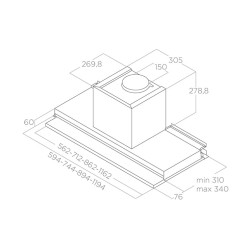 Кухонная вытяжка Elica Boxin Dry IX/A/60 - фото2