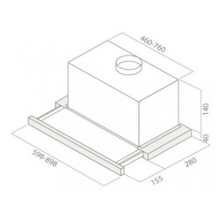 Кухонная вытяжка Elica Elite 14 Plus BL/A/60 - фото2