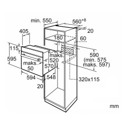 Электрический духовой шкаф Bosch HBF153BB0 - фото2